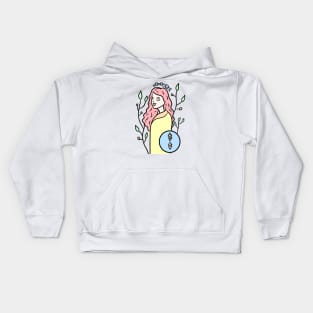 The witch of nature Kids Hoodie